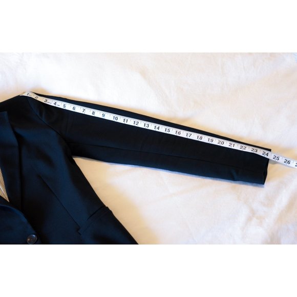 ZARA Basic Professional Black Blazer, XS - Picture 7 of 9